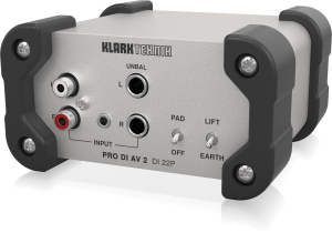 Klark Teknik DI 22P пассивный стерео директ-бокс в Обухово