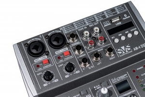 SVS Audiotechnik mixers AM-4 DSP Аналоговый микшерный пульт, 4-канала в Обухово